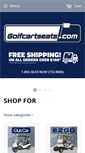Mobile Screenshot of golfcartseats.com
